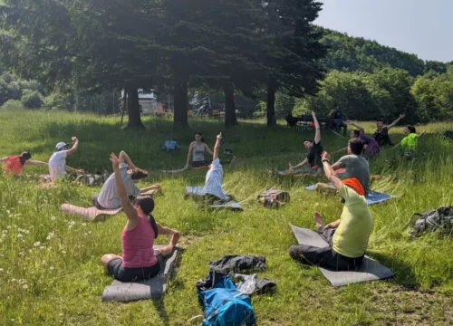 Yogappennino ai Prati di Sara | Escursionismo e Yoga